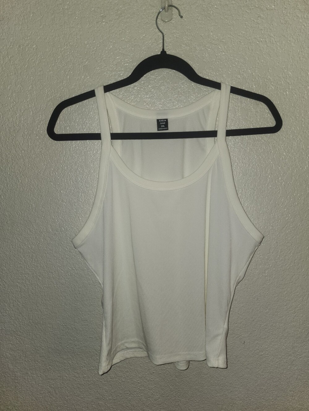 🖤🩶🍦NWOT Shein Curve "BUNDLE of 3 Tanks - Black🖤 Gray🩶 & Cream🍦Size: 1XL" - Picture 10 of 13